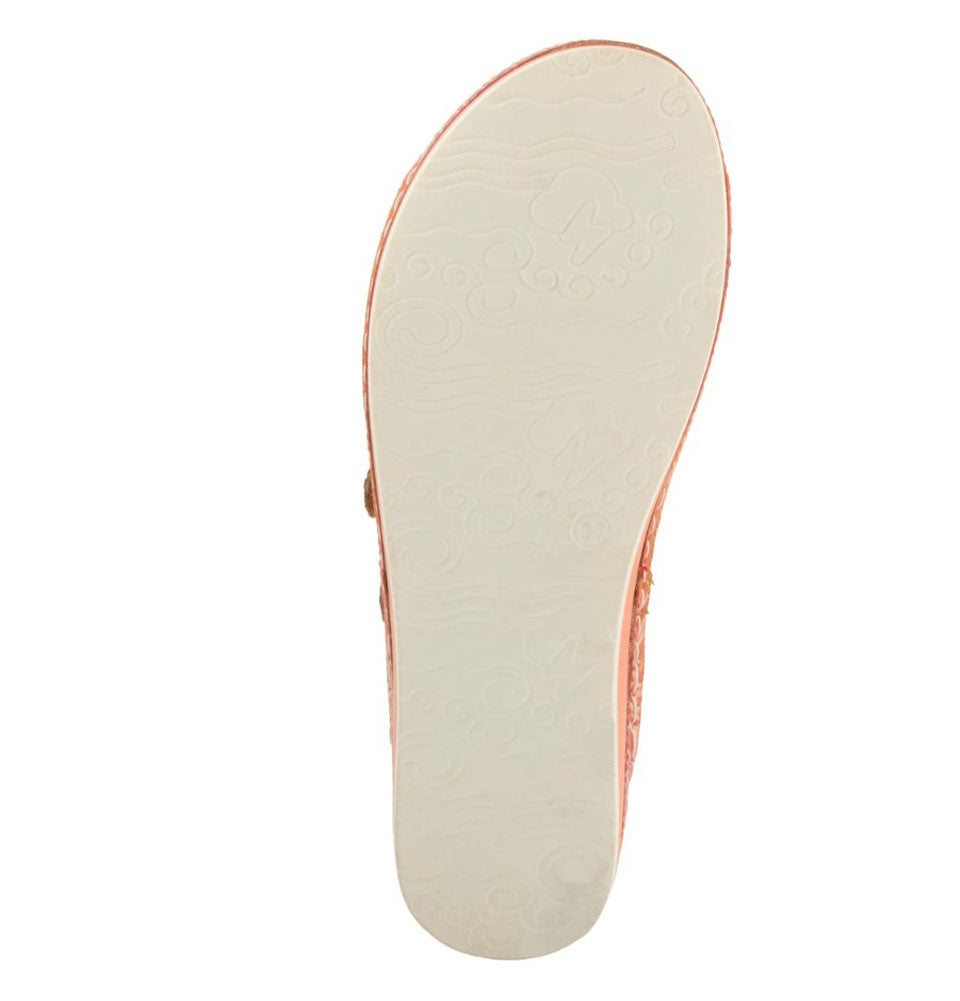 Bellini in Peach Multi by L Artiste