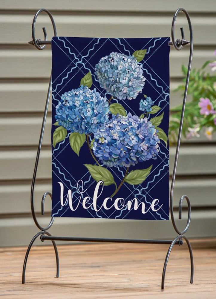 Golded Meadow Burlap Garden Flag by Evergreen