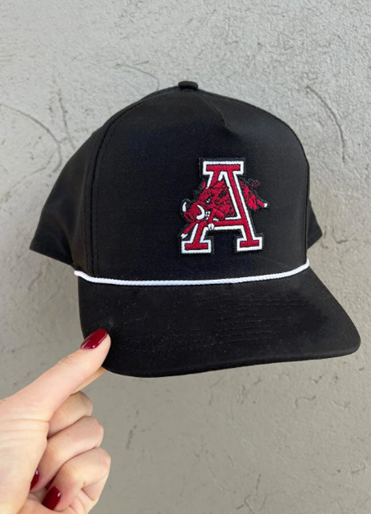 Hog Through A Hat in Black by Southern Trend