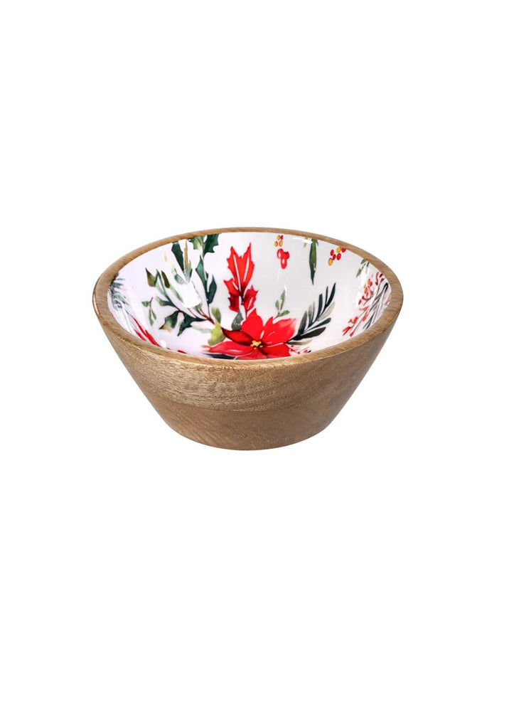 Small Poinsettia Bliss Bowl by Evergreen Enterprises