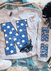 Blue Jays Oh My Stars Sweatshirt by Southern Babe