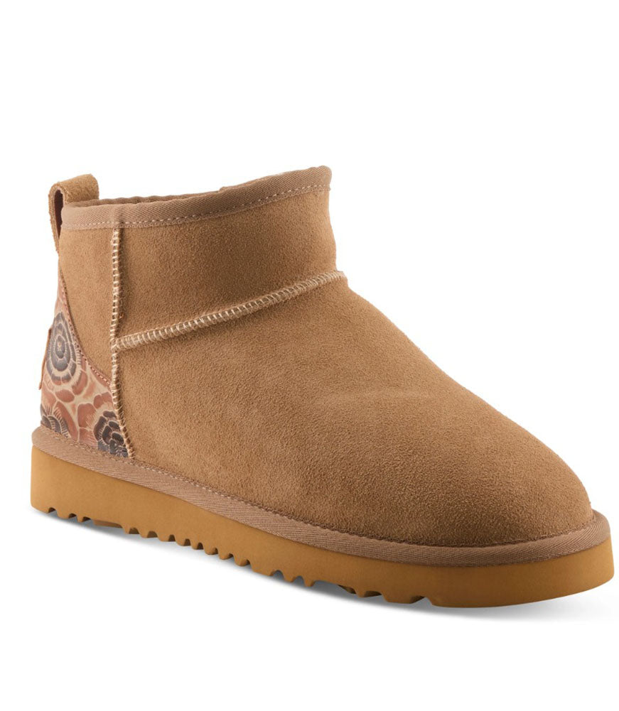 Brandai in Beige Multi Suede by L Artiste