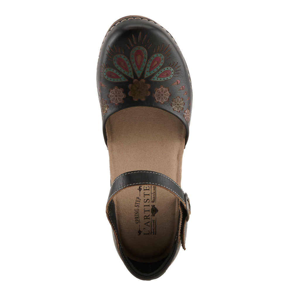 Bridgitte in Black Multi by L Artiste
