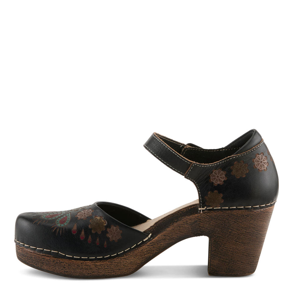 Bridgitte in Black Multi by L Artiste