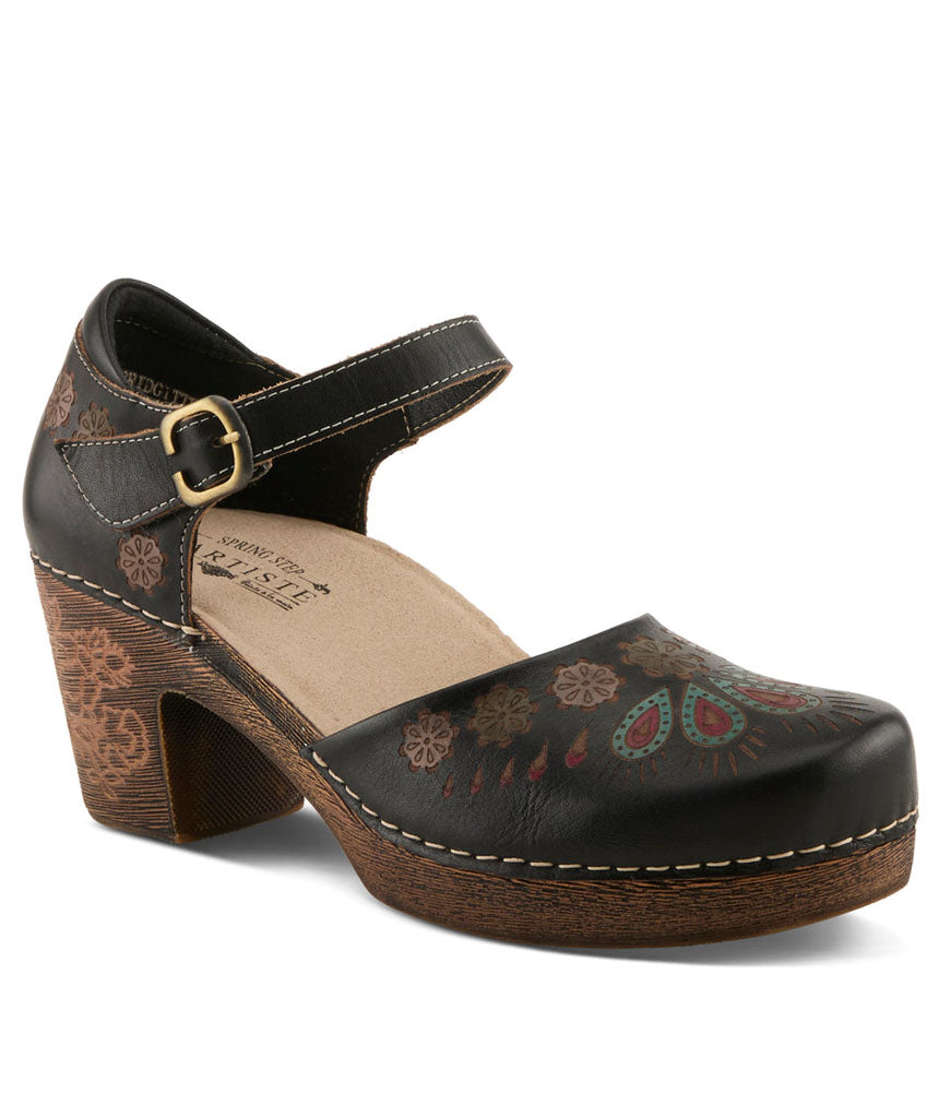 Bridgitte in Black Multi by L Artiste