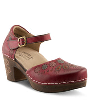 Bridgitte in Dark Red Multi by L Artiste
