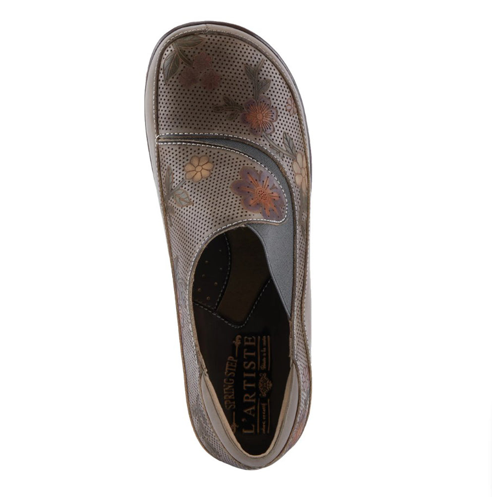 Burbank Flower in Grey Multi by L Artiste