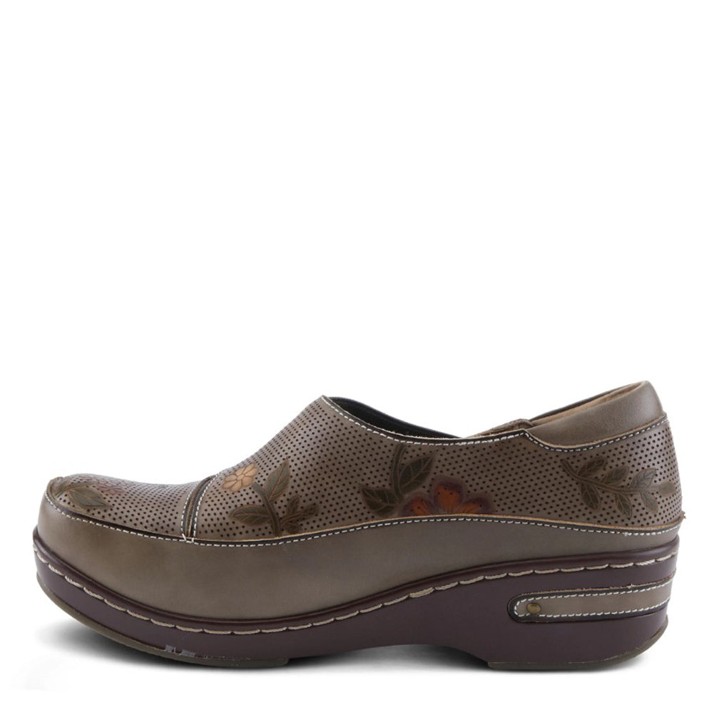 Burbank Flower in Grey Multi by L Artiste