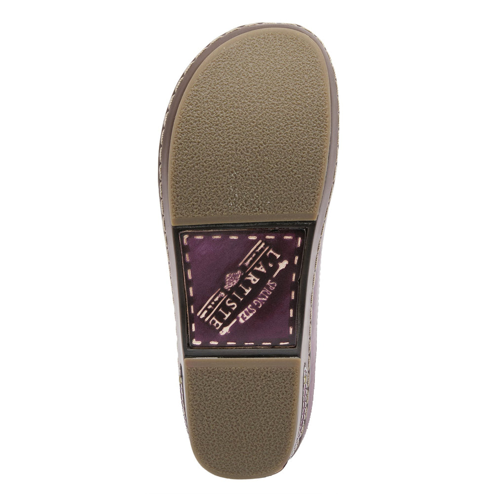 Burbank in Purple Leather by L'Artiste