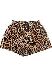 Boxer Shorts in Leopard by Girlie Girl