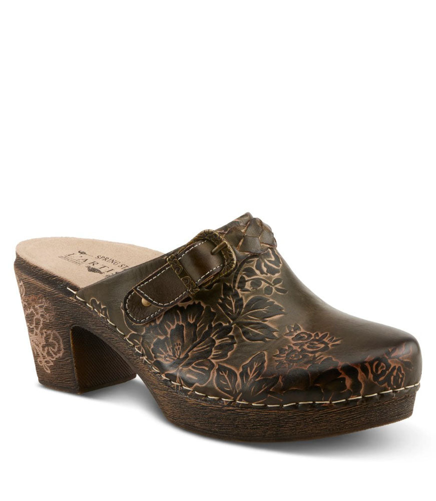 Callieroe in Olive Multi by L Artiste