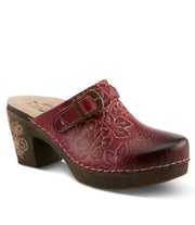 Calliroe in Dark Red Multi by L Artiste