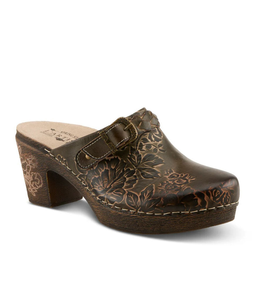 Calliroe in Olive Multi by L Artiste