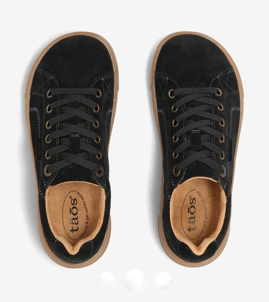 Champ in Black Suede by Taos Footwear