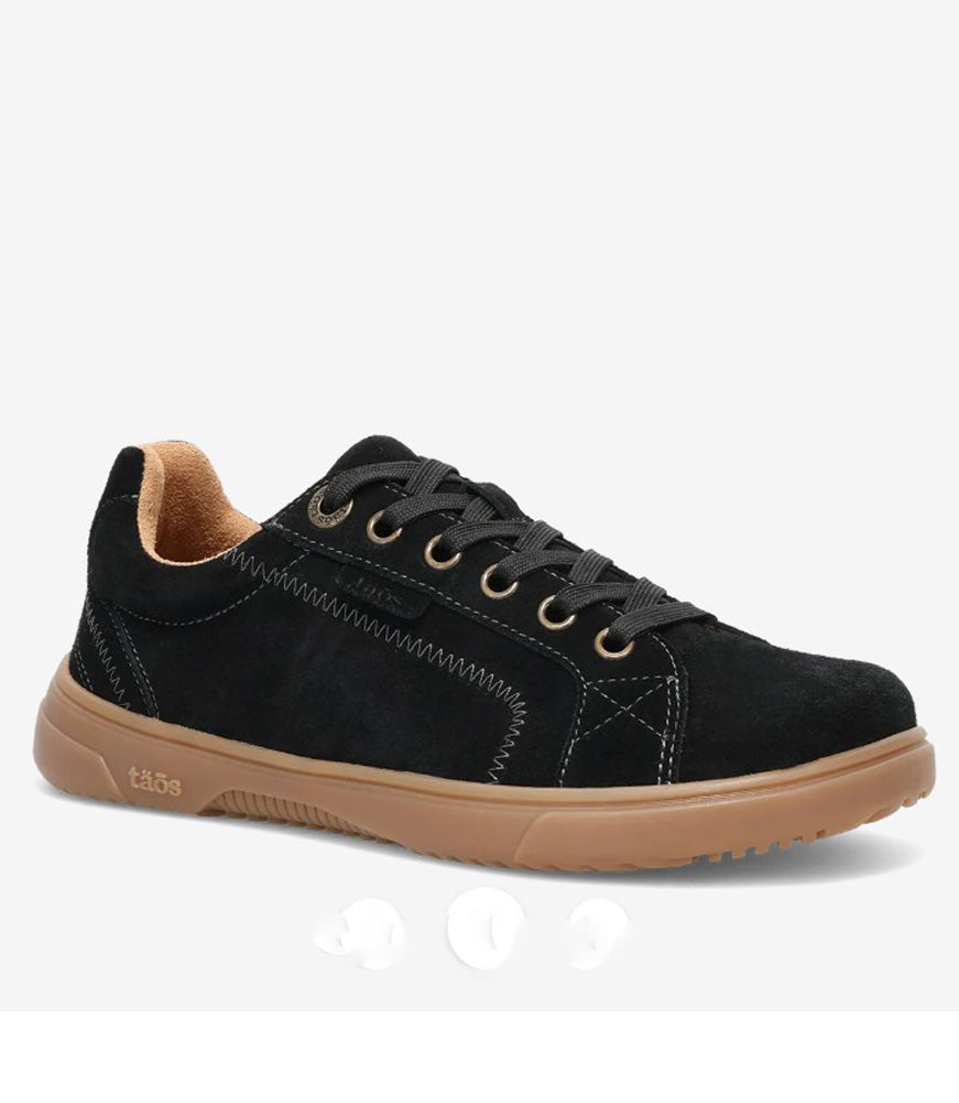 Champ in Black Suede by Taos Footwear