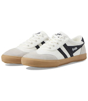 Badminton Trainer in Off White/Black/Gum by Gola