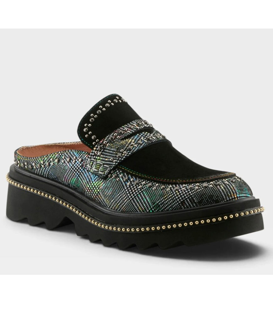 Clogona in Black Multi by L Artiste