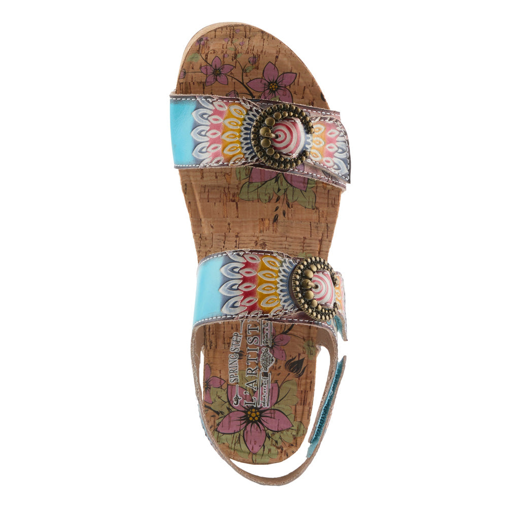 Colomecool in Turquoise Multi by L Artiste