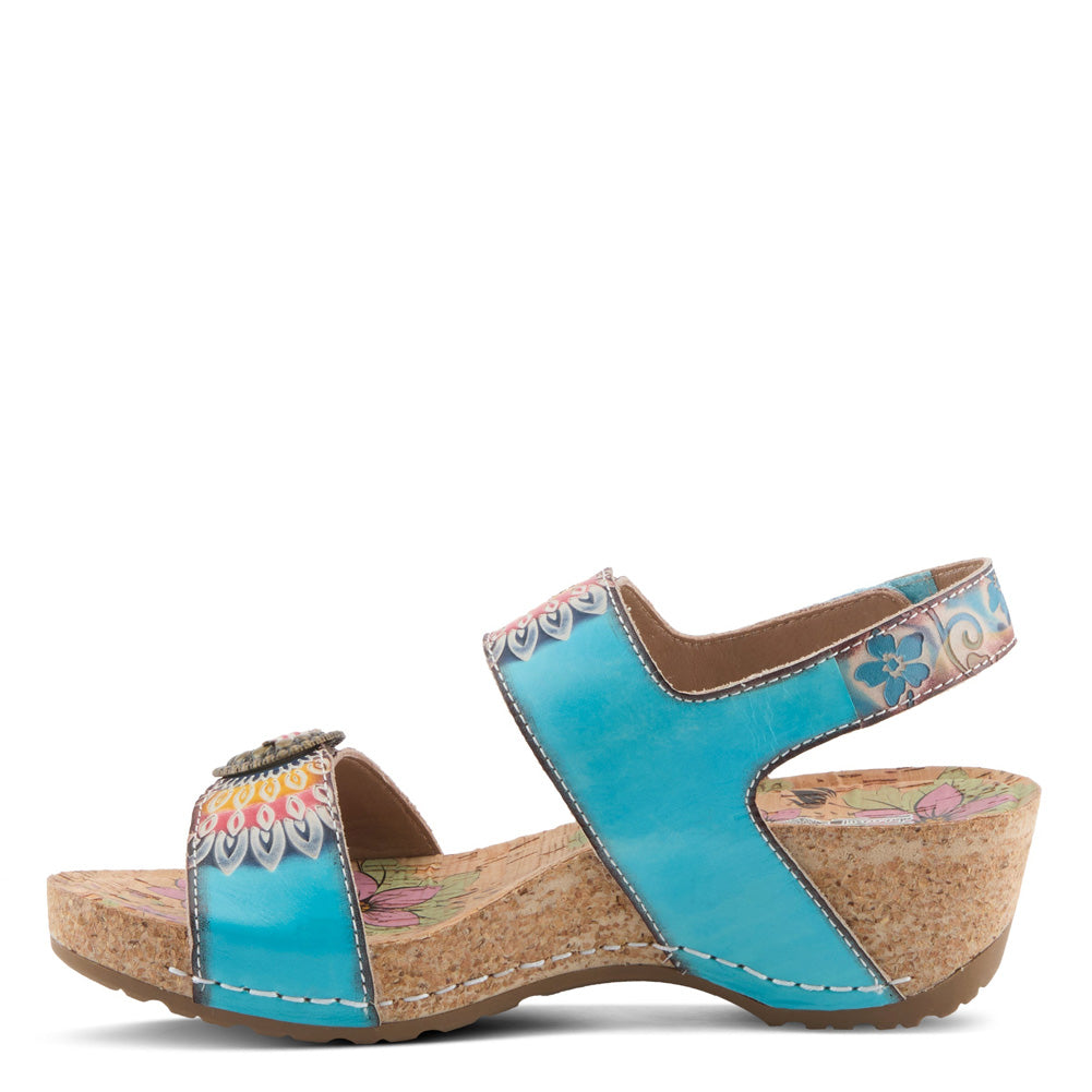 Colomecool in Turquoise Multi by L Artiste