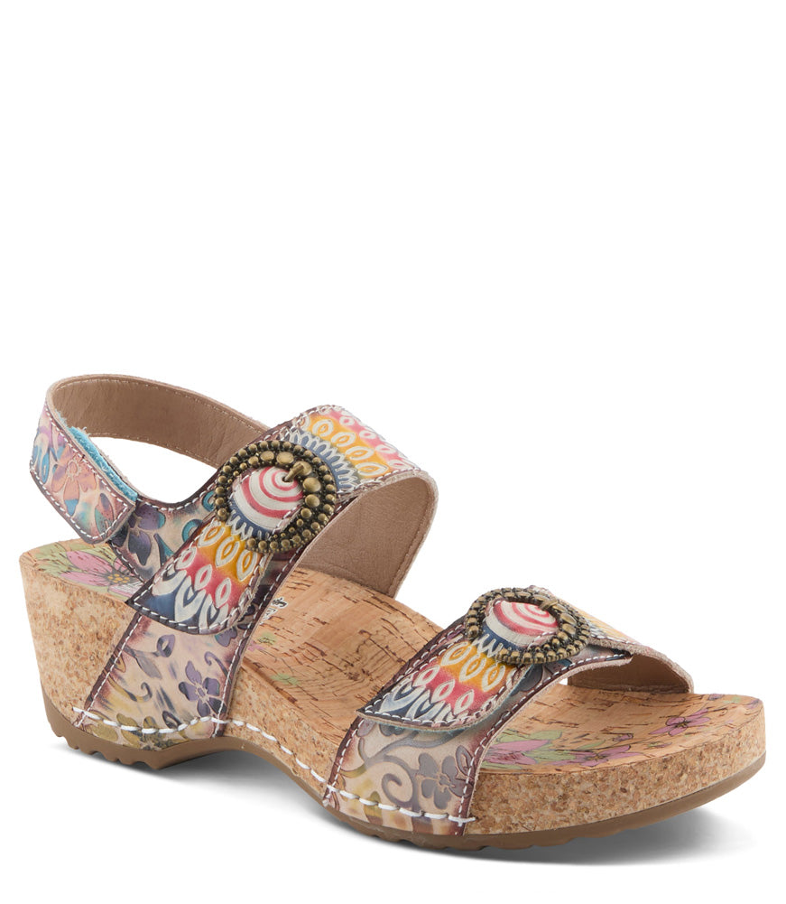 Colomecool in Turquoise Multi by L Artiste