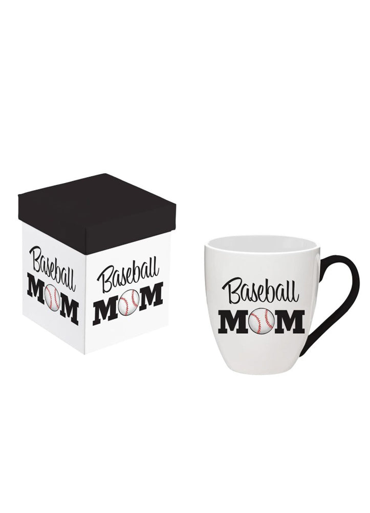 Ceramic Baseball Mom Coffee Cup by Evergreen