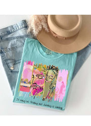 Painted It May Be Friday SS in Chalky Mint by Trendy Tee Co