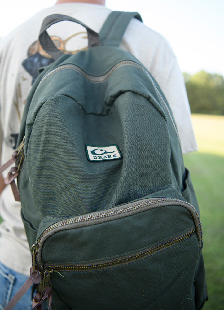 Throwback 80 Backpack Green Timber by Drake