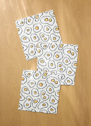 Sunny Side Eggs Dishcloth Set by Geometry