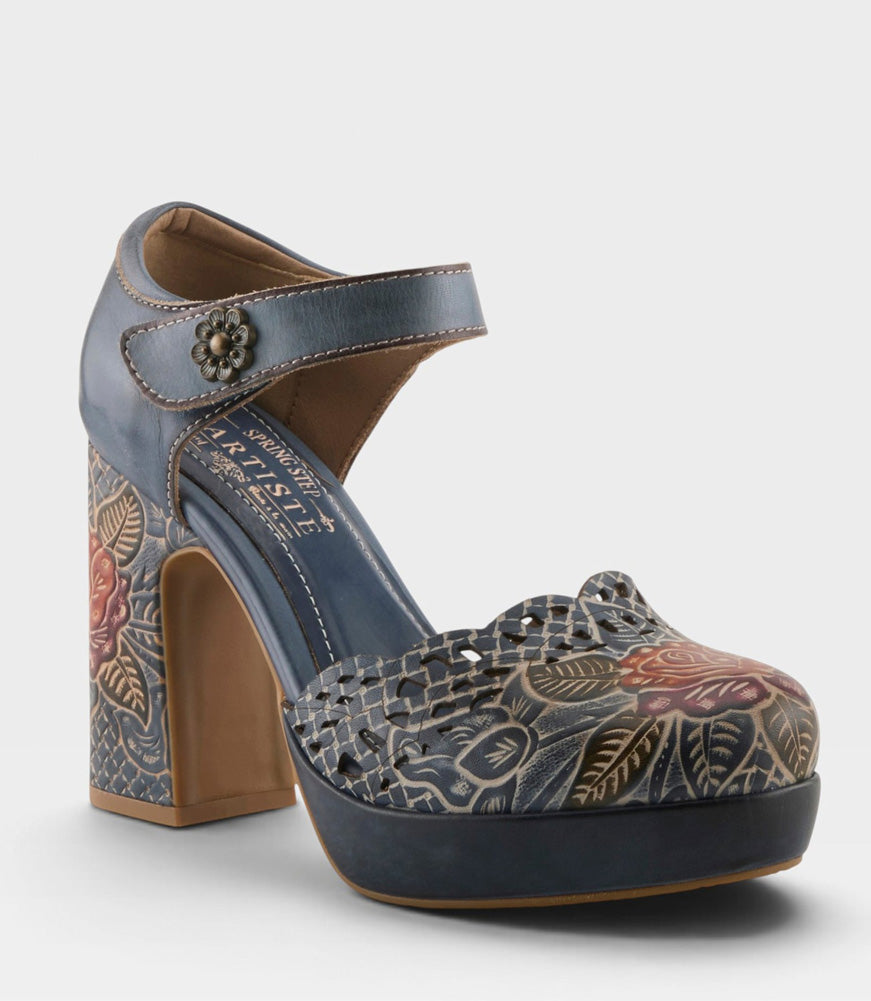 DebbiHary in Navy Multi by L Artiste