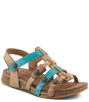 Delila in Beige Multi by L Artiste