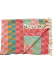 Recycled Cotton Blend Throw in Multi by Creative Co-op