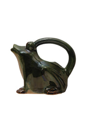 Stoneware Frog Watering Pitcher by Creative Co-op