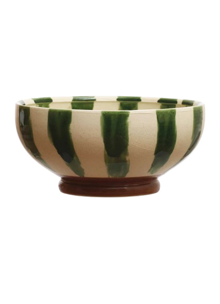 Round Stoneware Bowl by Creative Co-op