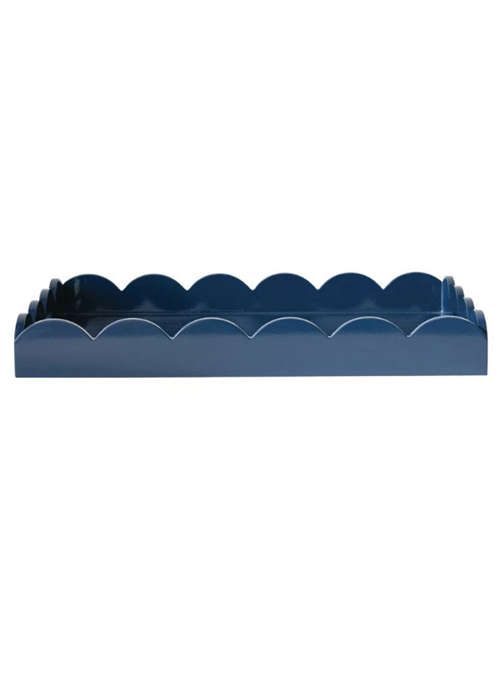 Navy Rectangle Tray by Creative Co-op