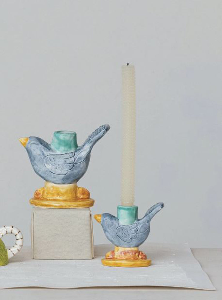 Stoneware Bird Shaped Vase by Creative Co-op