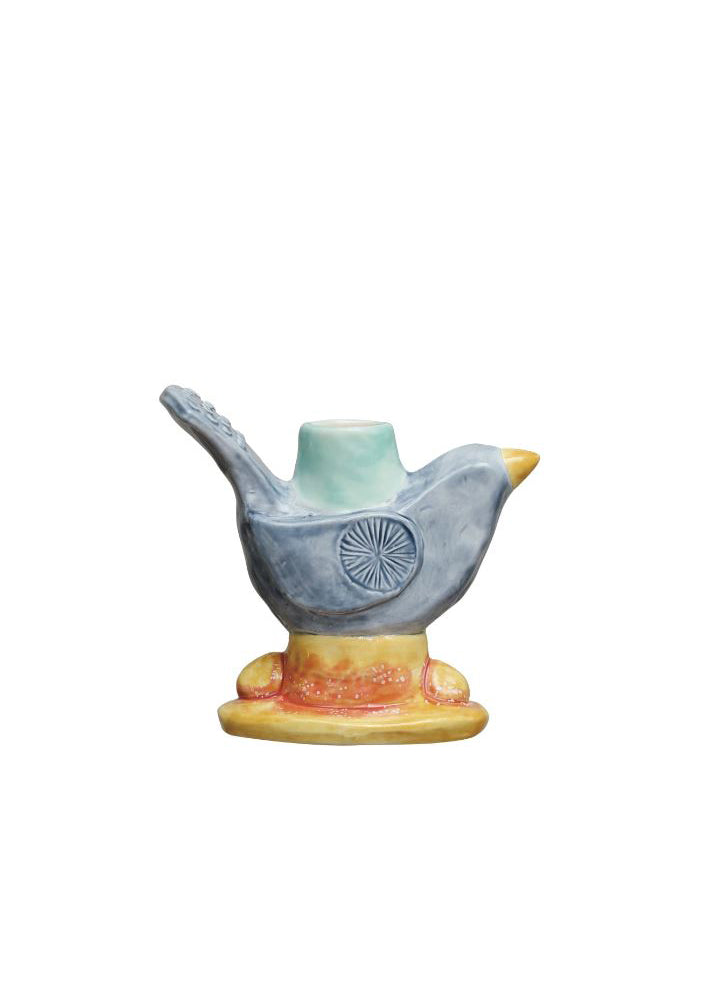 Stoneware Bird Shaped Vase by Creative Co-op