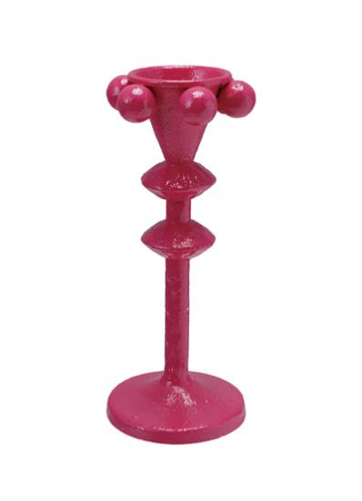 Cast Iron Taper Holder with Balls by Creative Co-op