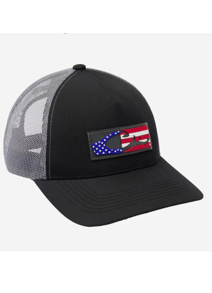 Americana Flag Mesh Back Cap Black/Charcoal by Drake