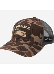 Drake Mallard Decoy Mesh Back Cap in Old School
