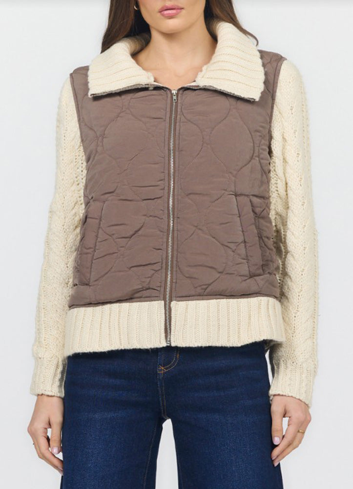 Petra top in Pigment Cappuccino by Dear John