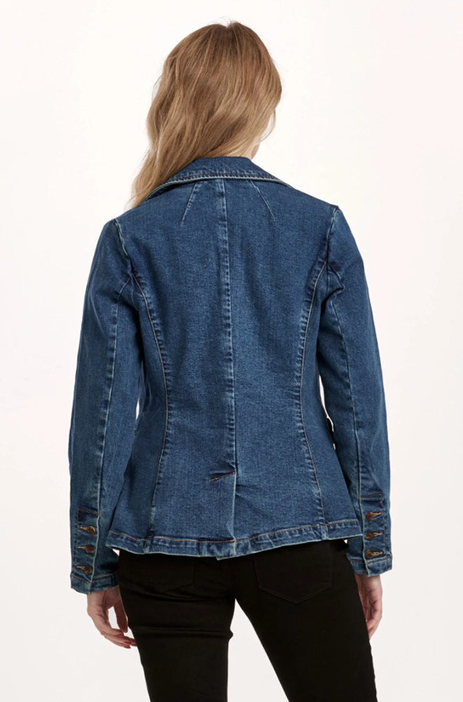 Minah Jean Jacket in Blue Ridge by Dear John