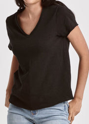 Vanya Top in Black by Dear John