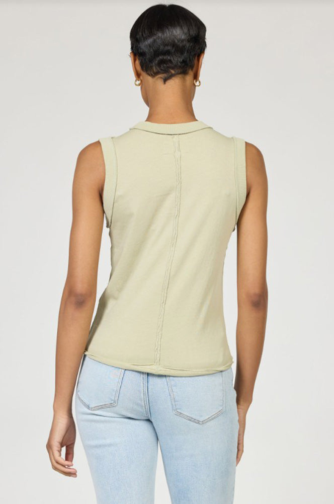 Zo Sleeveless Top in Abbey Stone by Dear John