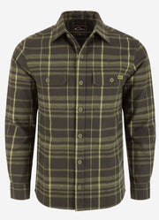 Legacy Flannel LS Plaid in Epsom by Drake