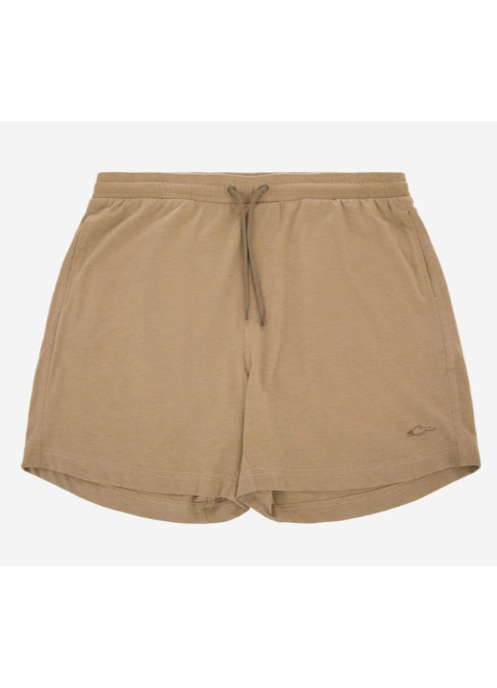 Tri Blend Campus Short 7in in Aluminum by Drake