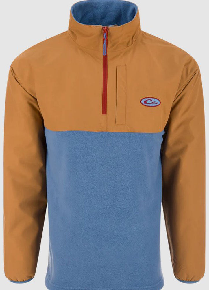 Eqwader Half Zip Pullover in Chipmunk by Drake