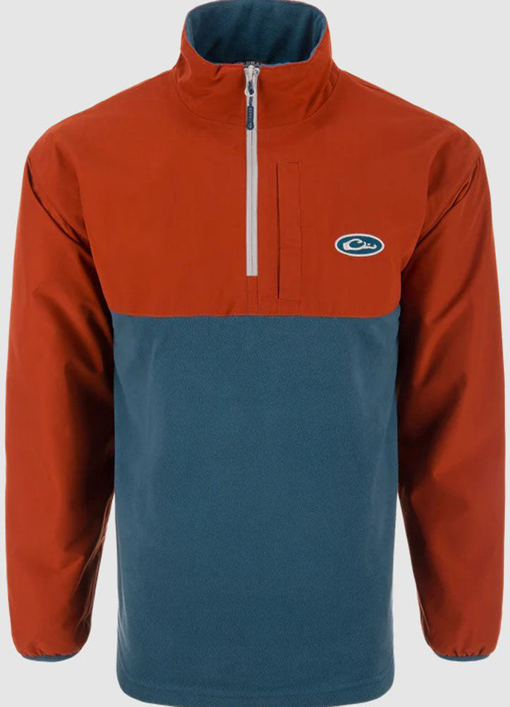 Eqwader Half Zip Pullover in Picante by Drake