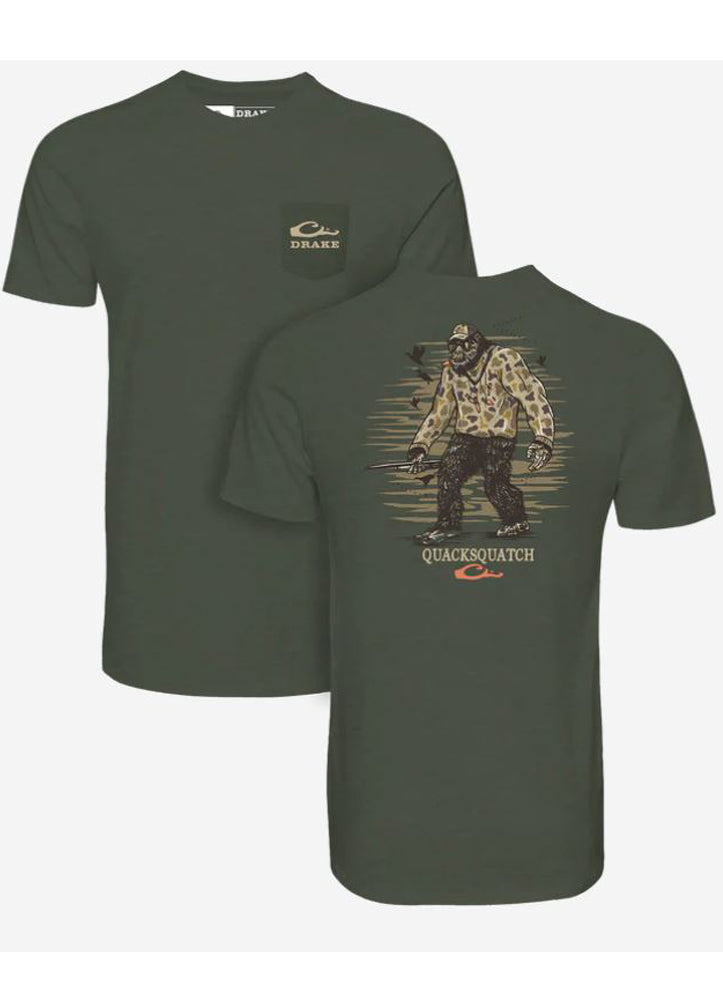 Quaksquatch SS in Kalamata Light Heather by Drake