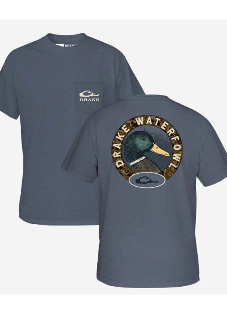 Mallard Circle SS in Flint Stone by Drake