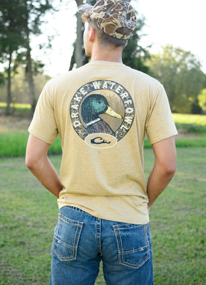 Mallard Circle SS in Honey Mustard by Drake